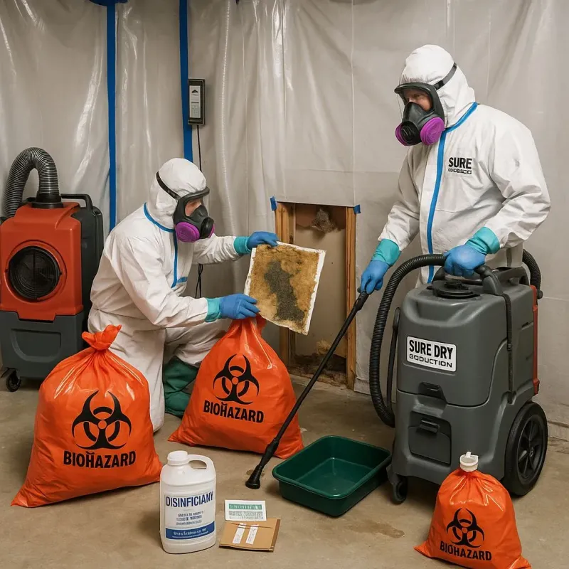 Contaminated Water Handling Protocols process in Lake Telemark, NJ