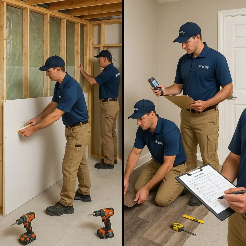 Repairs and Reconstruction process in Lake Telemark, NJ